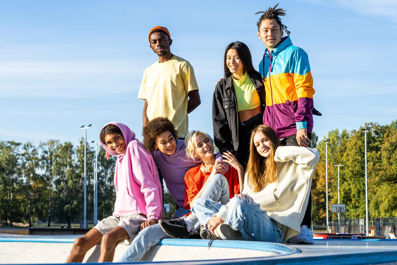 Colored clothes
