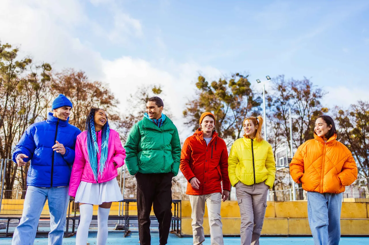 Colored clothes