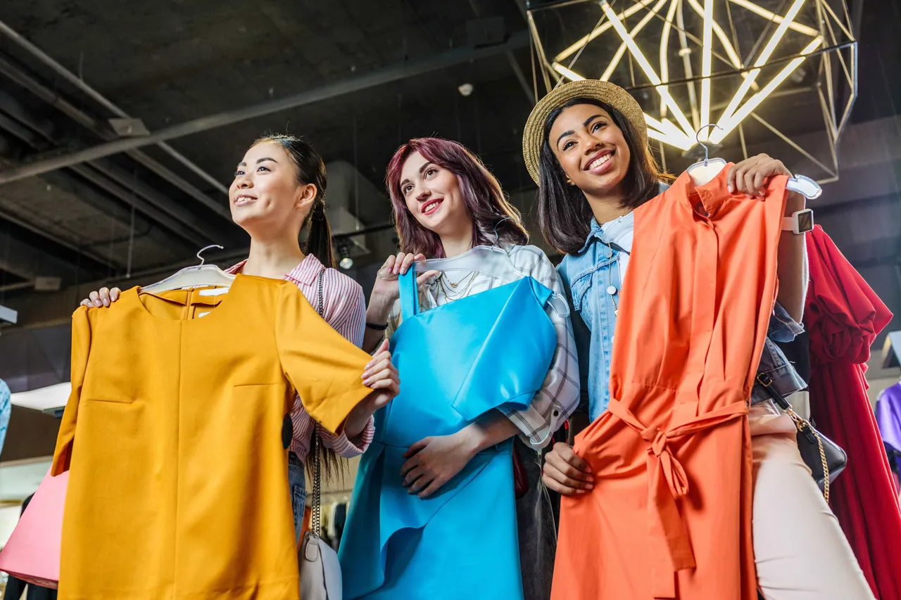 Colored clothes