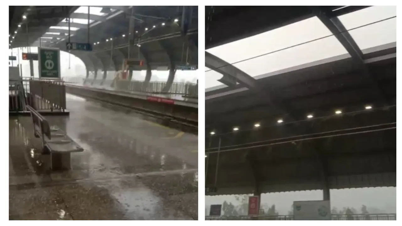 Heavy rain in Hyderabad