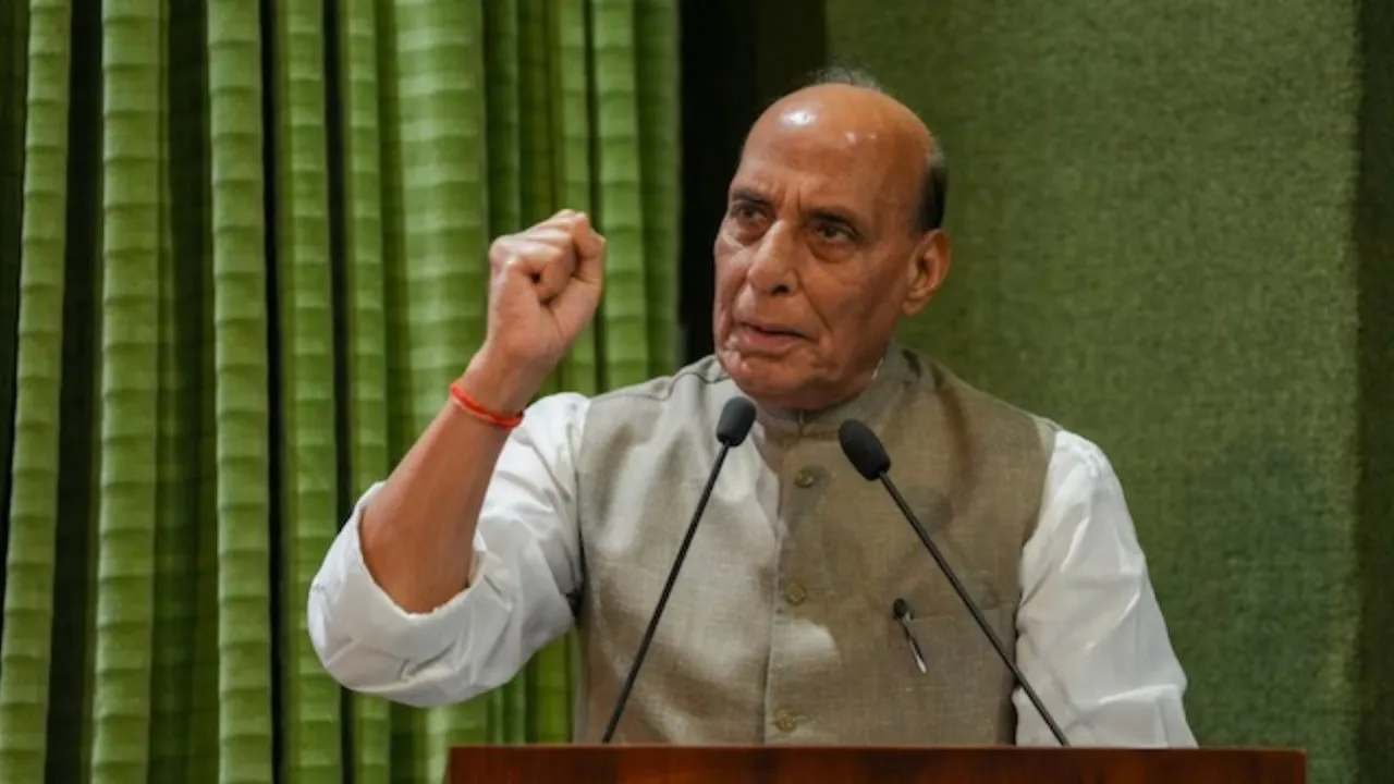 At least 100 terrorists killed in Indian strikes in Pakistan, Says Rajnath Singh 