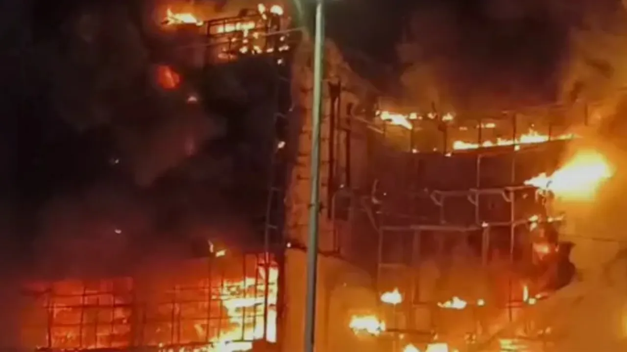 Fire Accident in Hyderabad