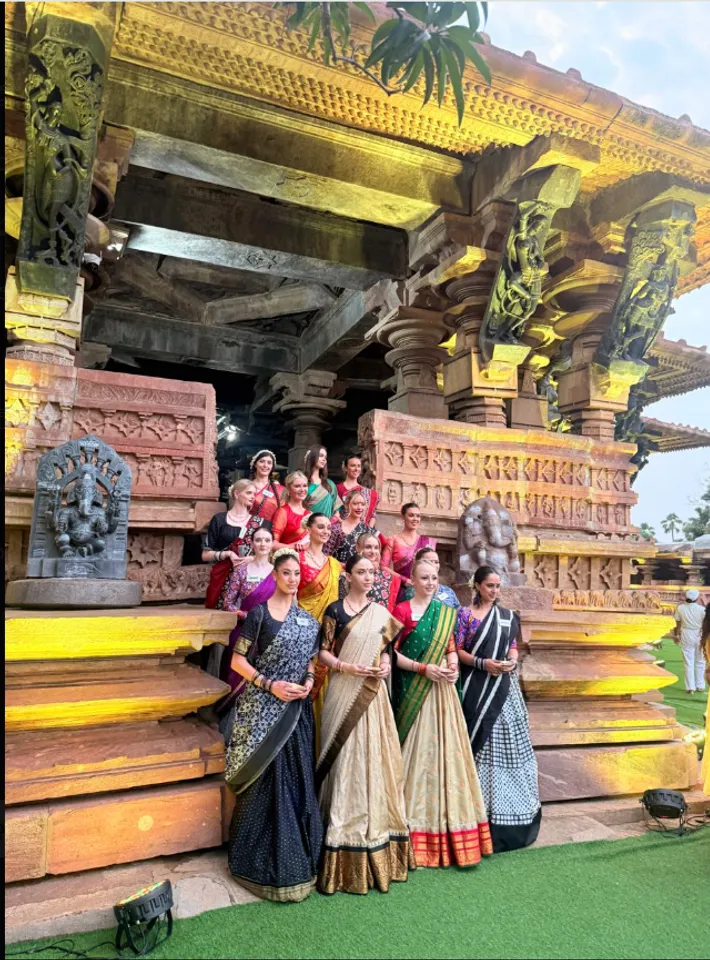 miss world 2025 ramappa temple 1st pic