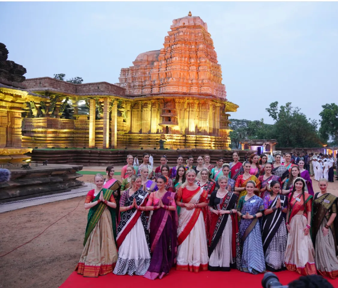 miss world 2025 ramappa temple 2nd pic