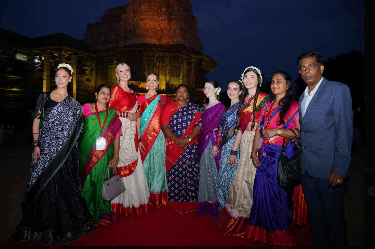 miss world 2025 ramappa temple 4th pic
