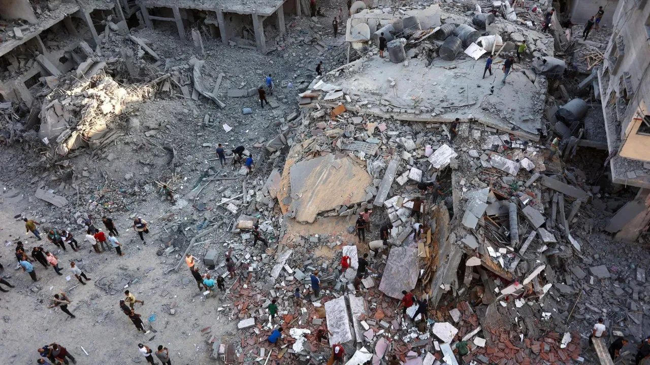 54 people killed in Gaza by Israel overnight airstrikes on southern Gaza city