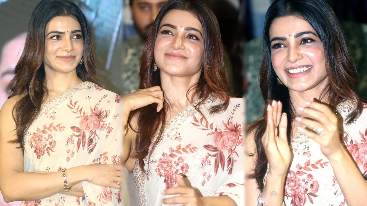 Samantha at Subham Success Meet