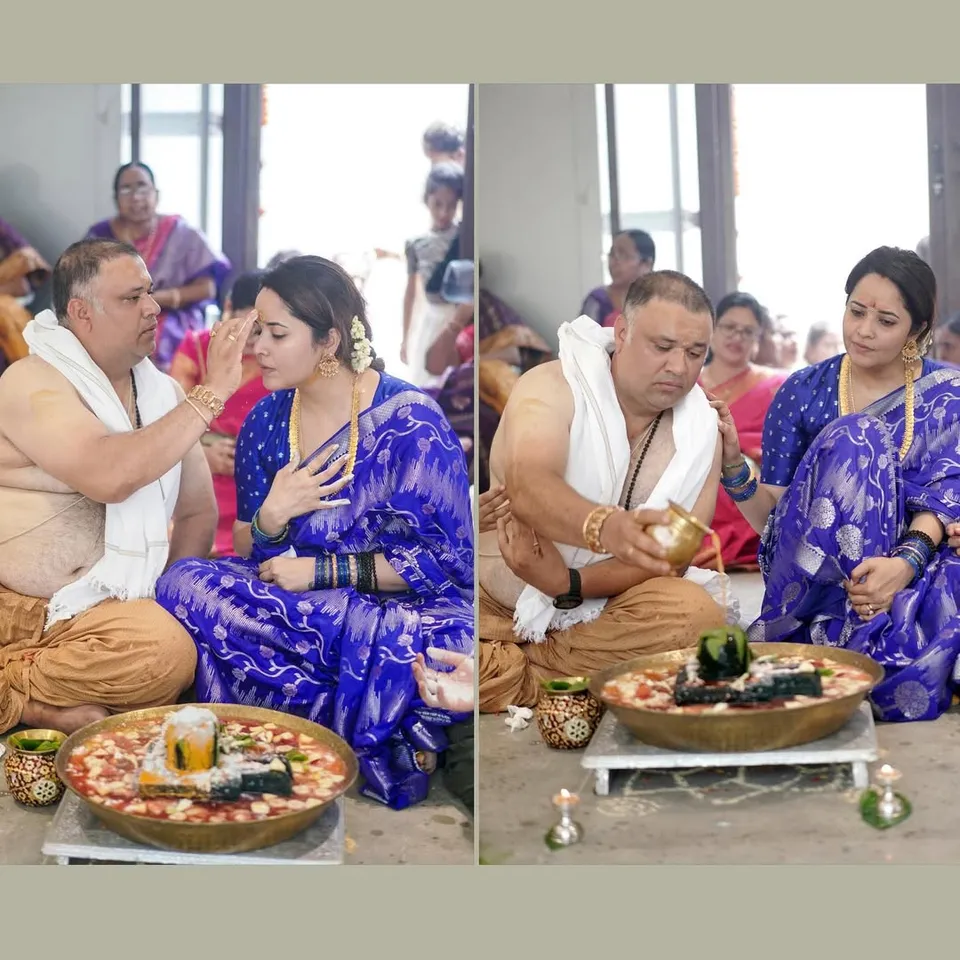 anasuya house warming pic 7th