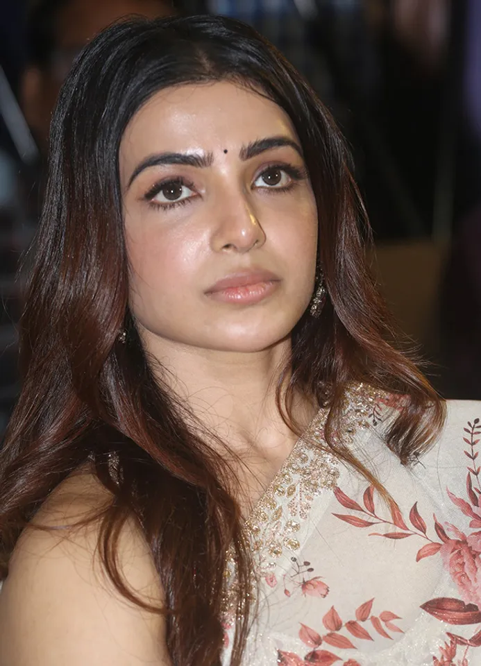 Samantha at Subham Success Meet: 'శుభం' సక్సెస్ ఎంజాయ్ చేస్తున్న సమంత.. చీర లుక్‌ అదిరింది! (ఫోటోలు)