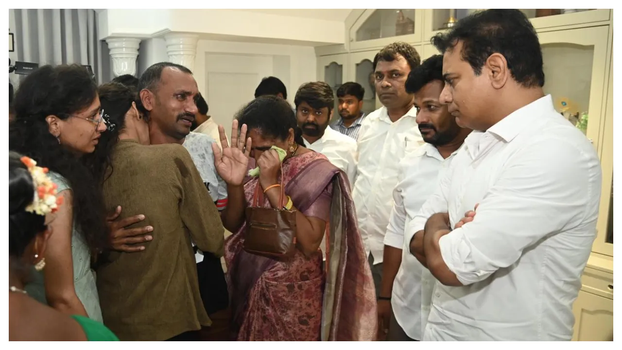 Released from Malaysian prison on KTR's initiative