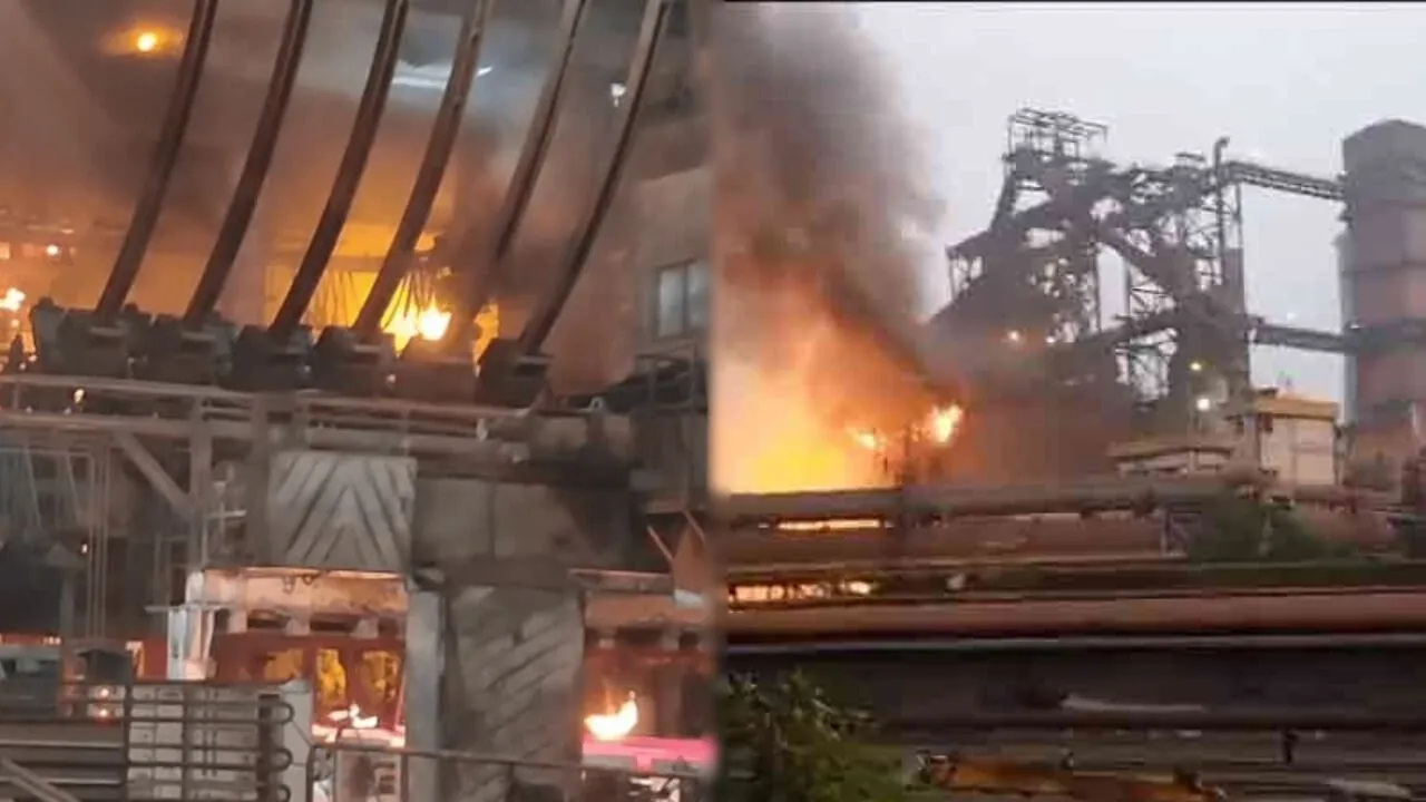 Vizag Steel Plant Fire Accident: