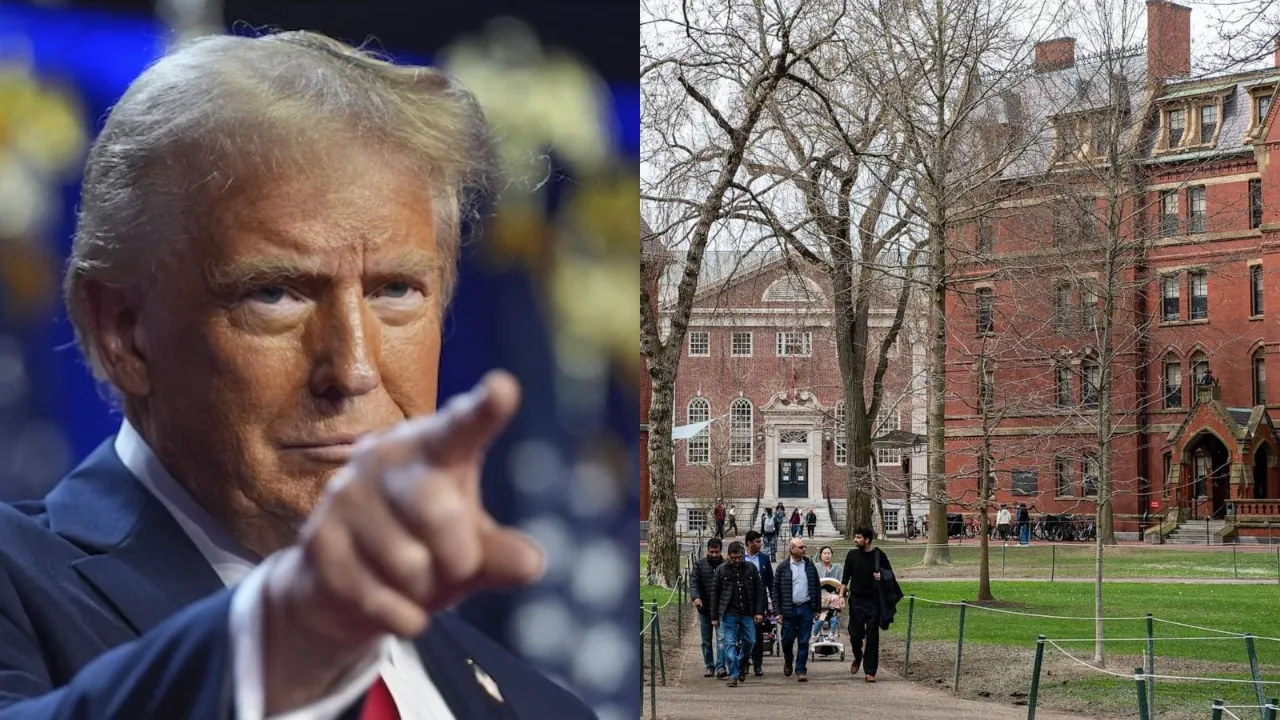 Donald Trump Again Attacks on Harvard University, defends block on foreign students 