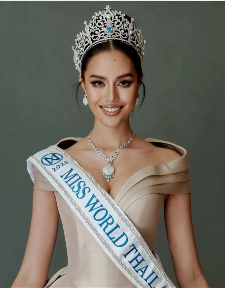 Miss world 2025 Opal Suchata 1st pic