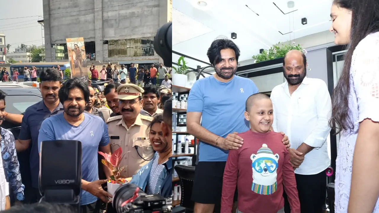 pawan kalyan new look