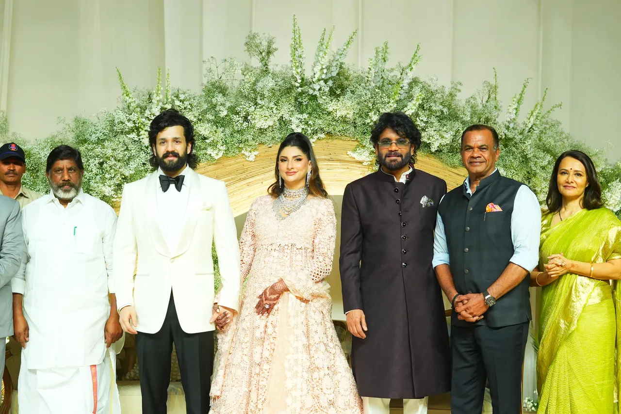 CM REVANTH REDDY ATTEND TODAY akhil zainab Reception 4