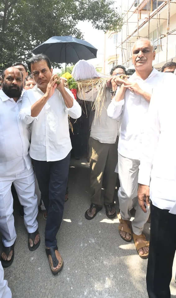 ఇక సెలవు.. ముగిసిన మాగంటి గోపినాథ్ అంత్యక్రియలు-PHOTOS