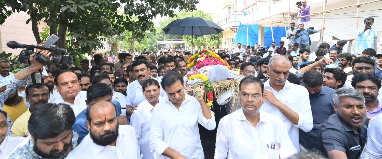 ఇక సెలవు.. ముగిసిన మాగంటి గోపినాథ్ అంత్యక్రియలు-PHOTOS