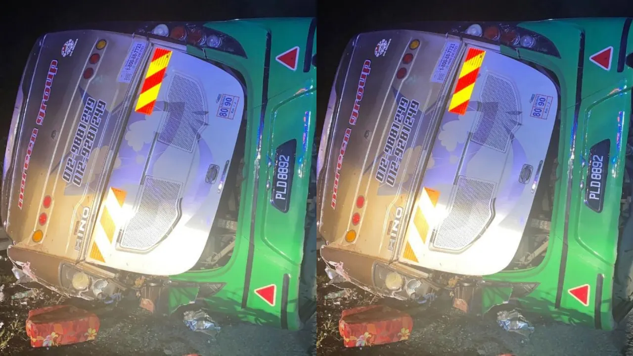 Malaysia bus crash kills at least 15, mostly university students