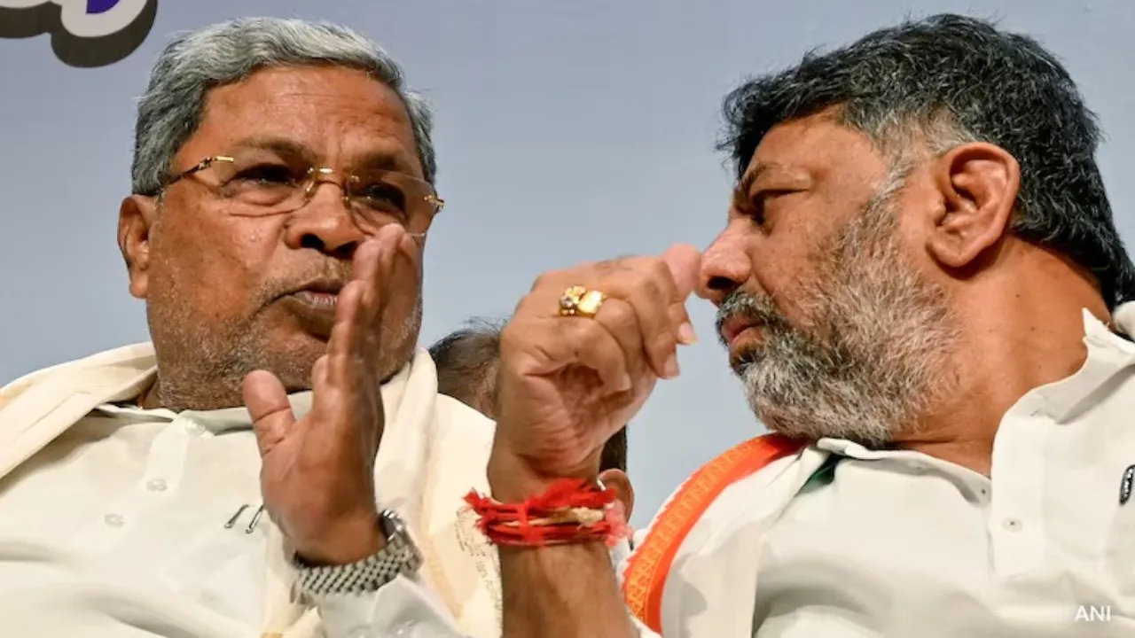CM Siddaramaiah and Dk Shiva kumar