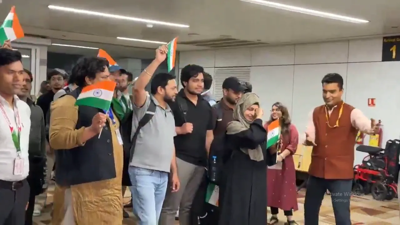Indian students from Iran
