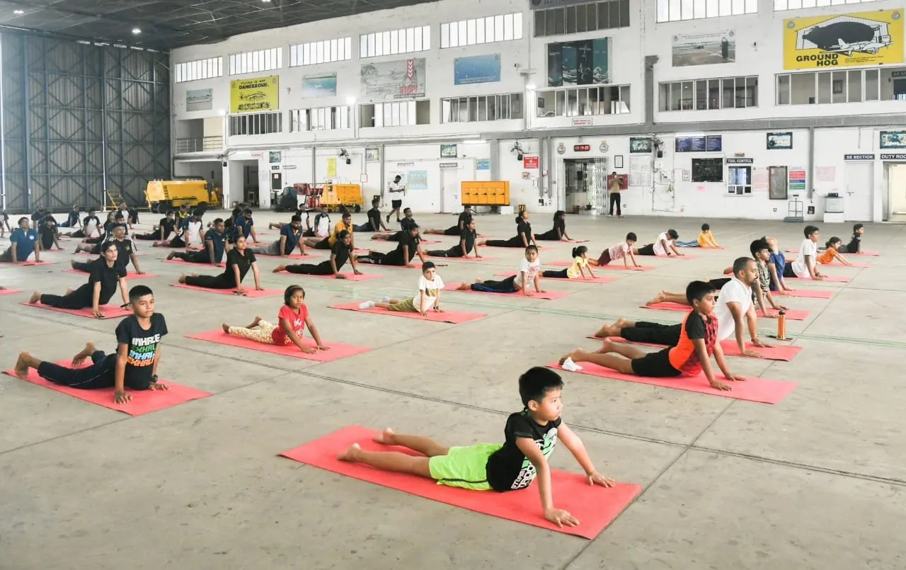 navy yoga day celebrations sixth pic