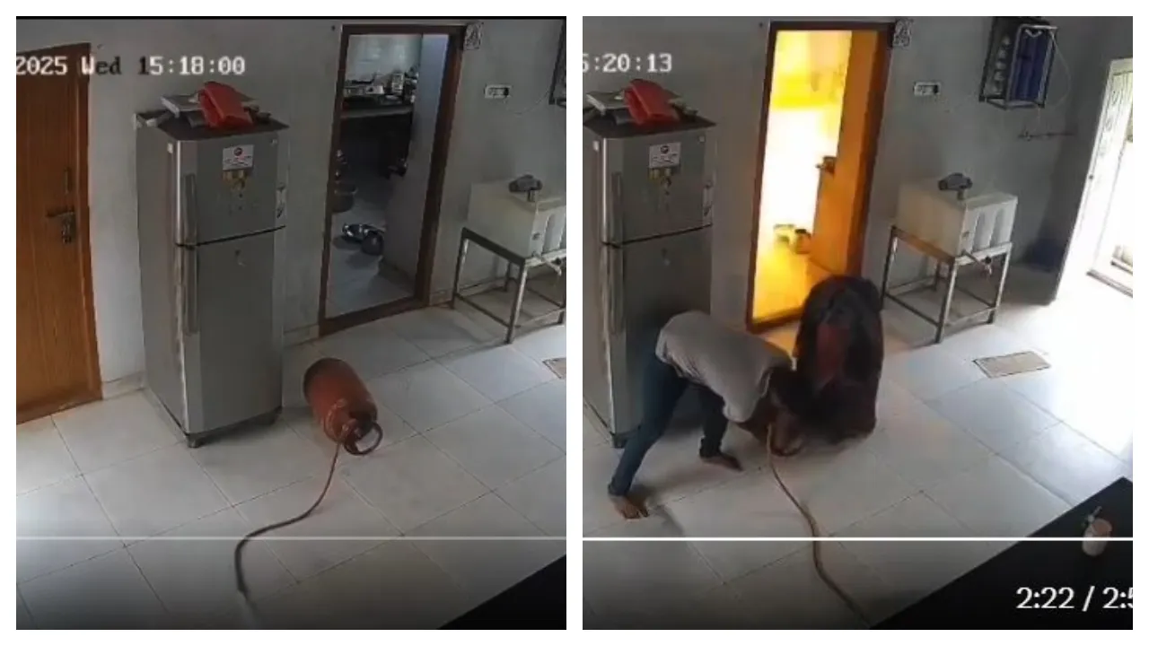 Gas Leak From Cylinder