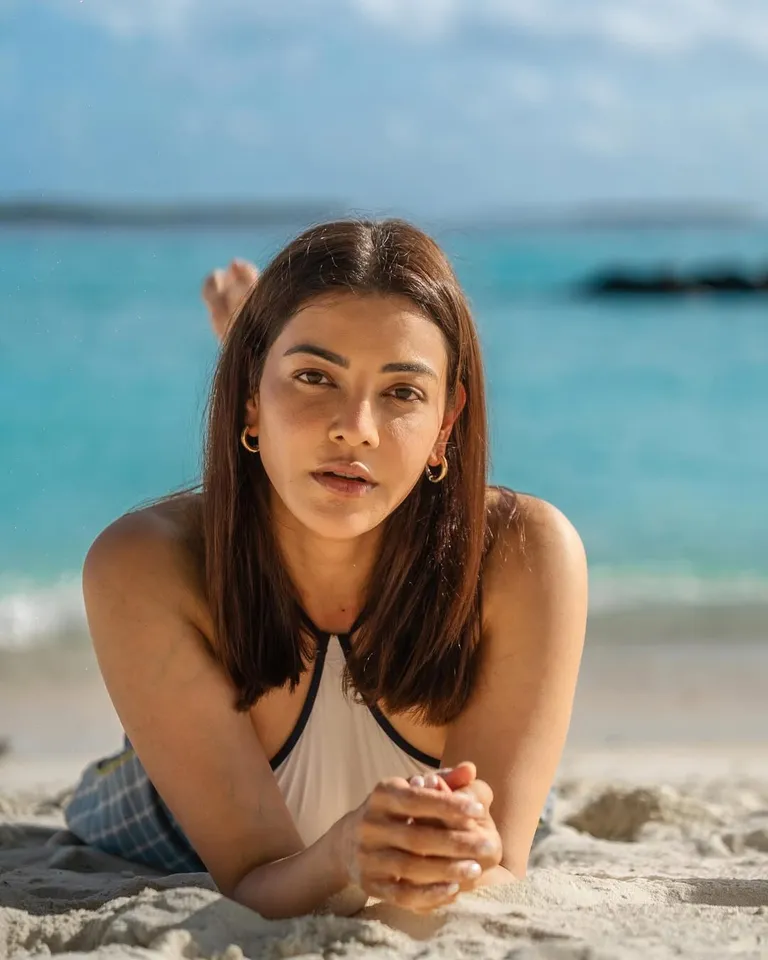 kajal Maldives vacation 9th pic