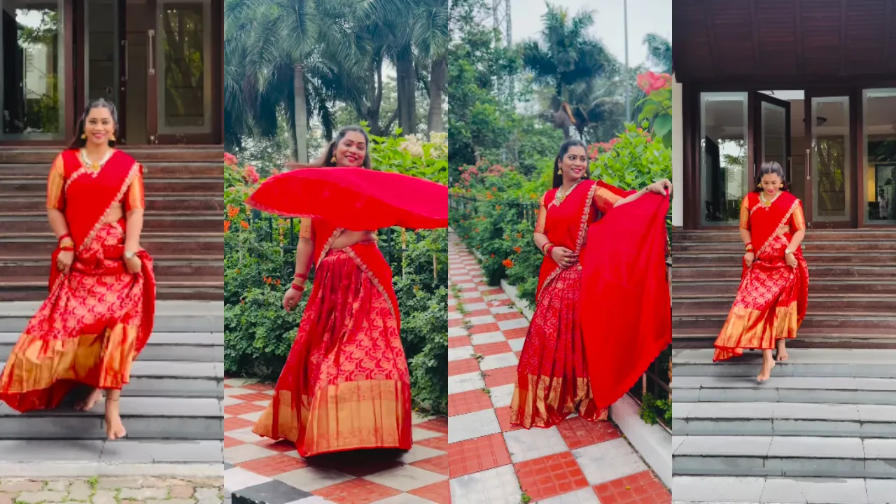 divvela madhuri reel video