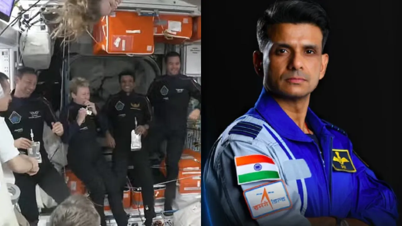 Shubhanshu Shukla Makes History, Becomes First Indian To Enter ISS