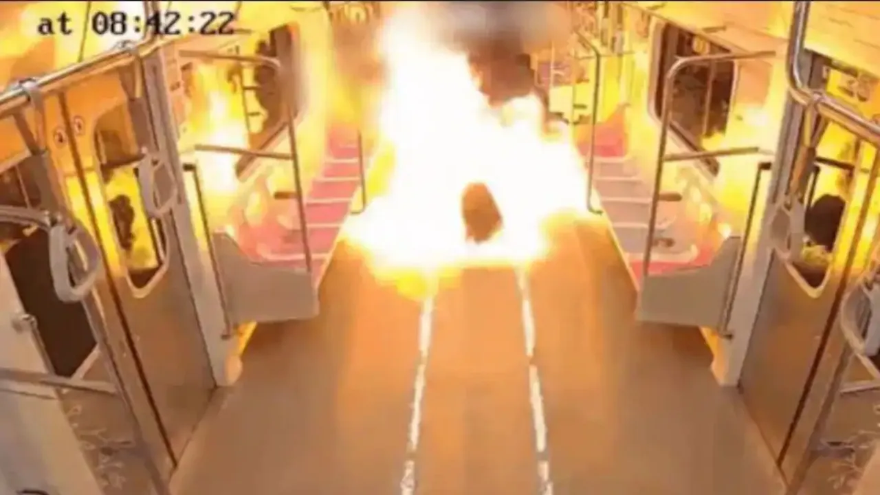 Man Upset Over Divorce Sets Fire To Moving Train In Seoul, Faces Trial