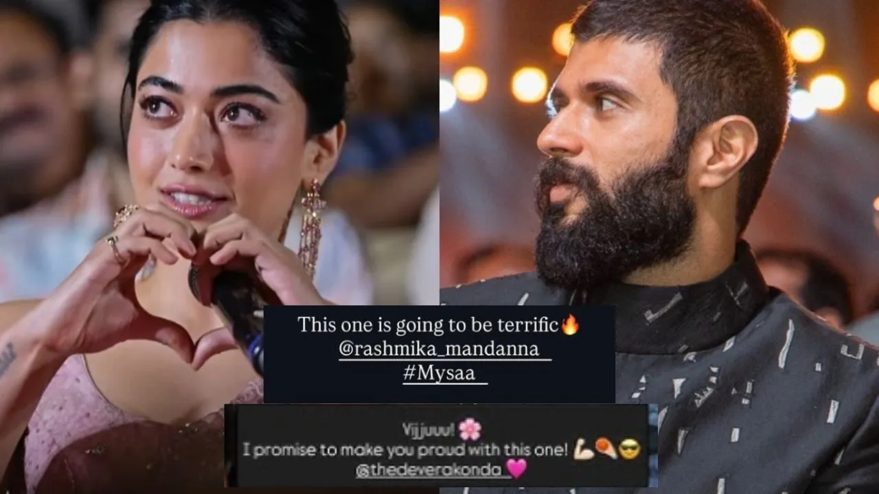 Rashmika mandanna promise to vijay devarakonda mysaa movie