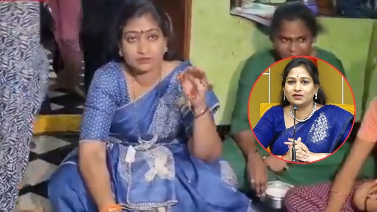 AP Home Minister Anitha clarity on cockroach in her food