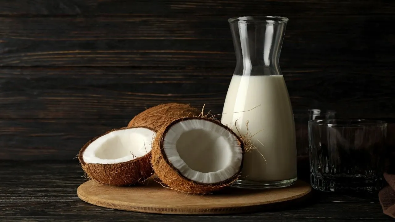 milk with coconut