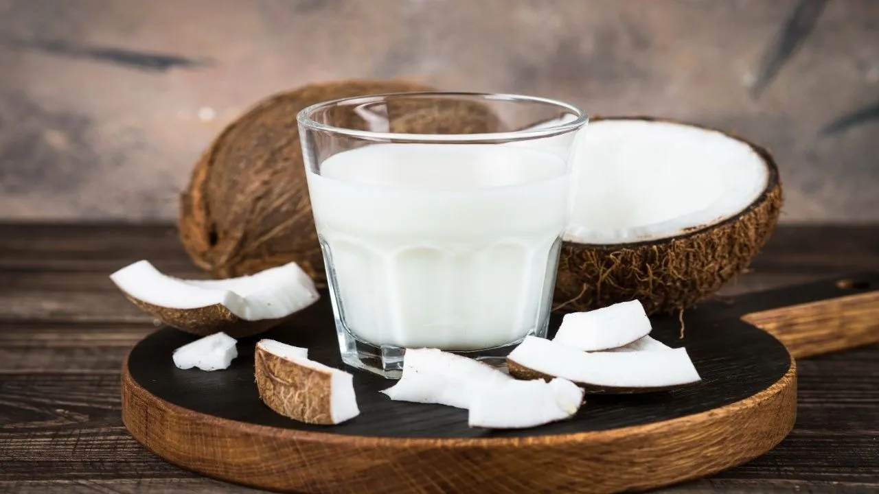 milk with coconut