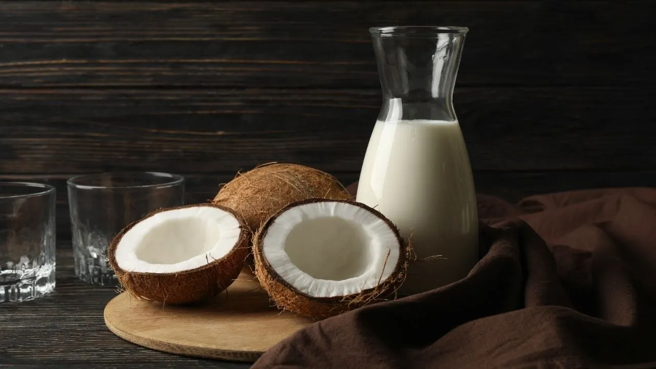 milk with coconut