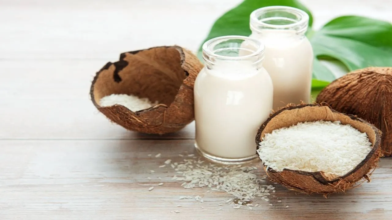 milk with coconut