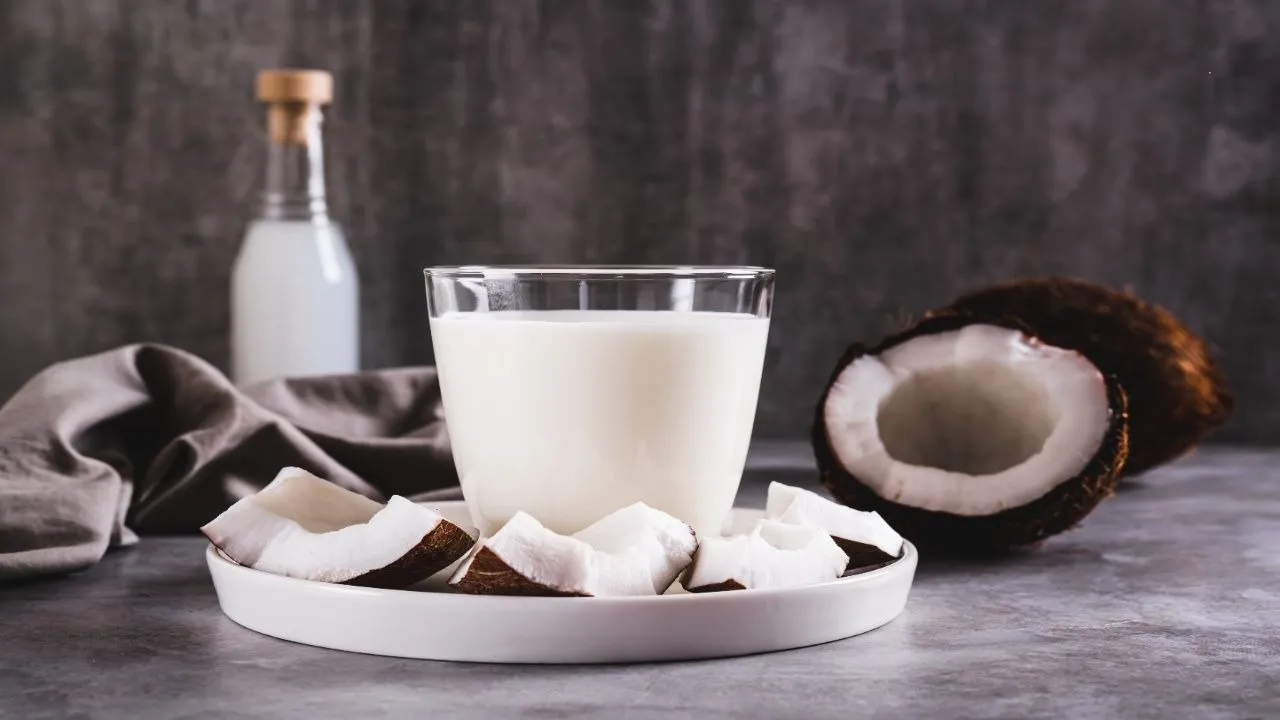 milk with coconut