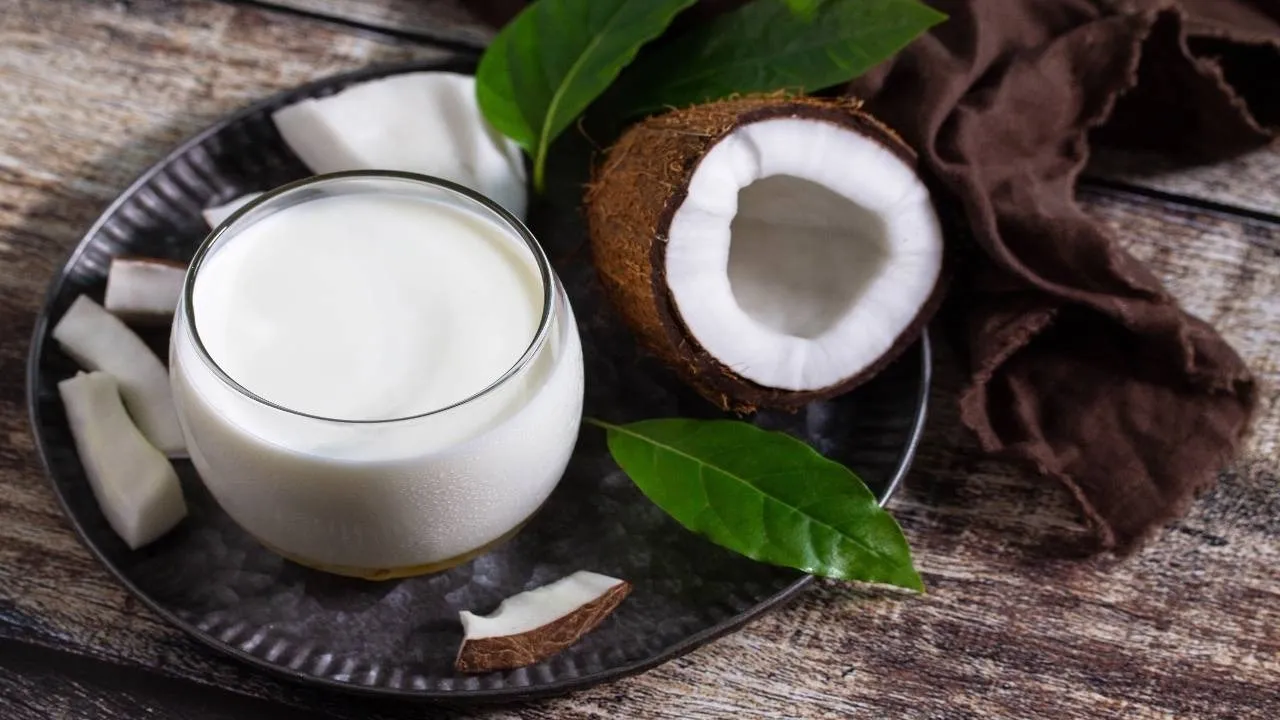 milk with coconut