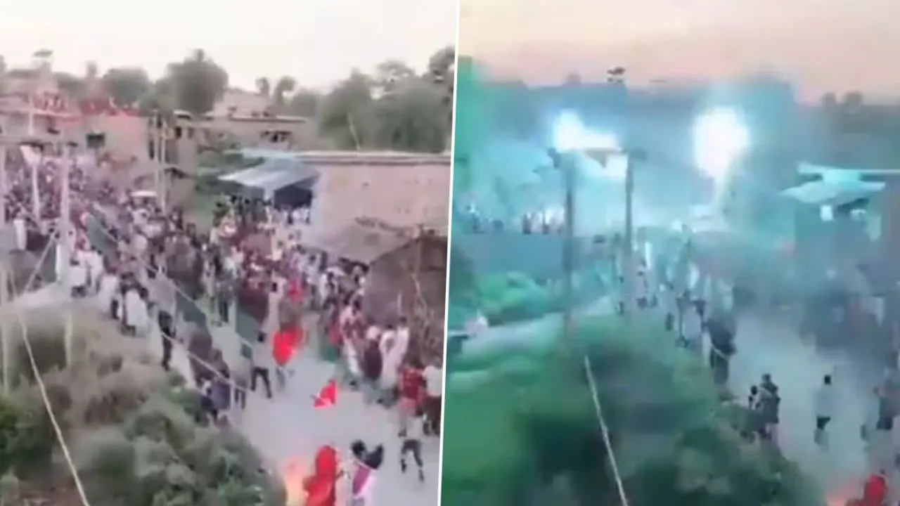 bihar Darbhanga muharram procession accident