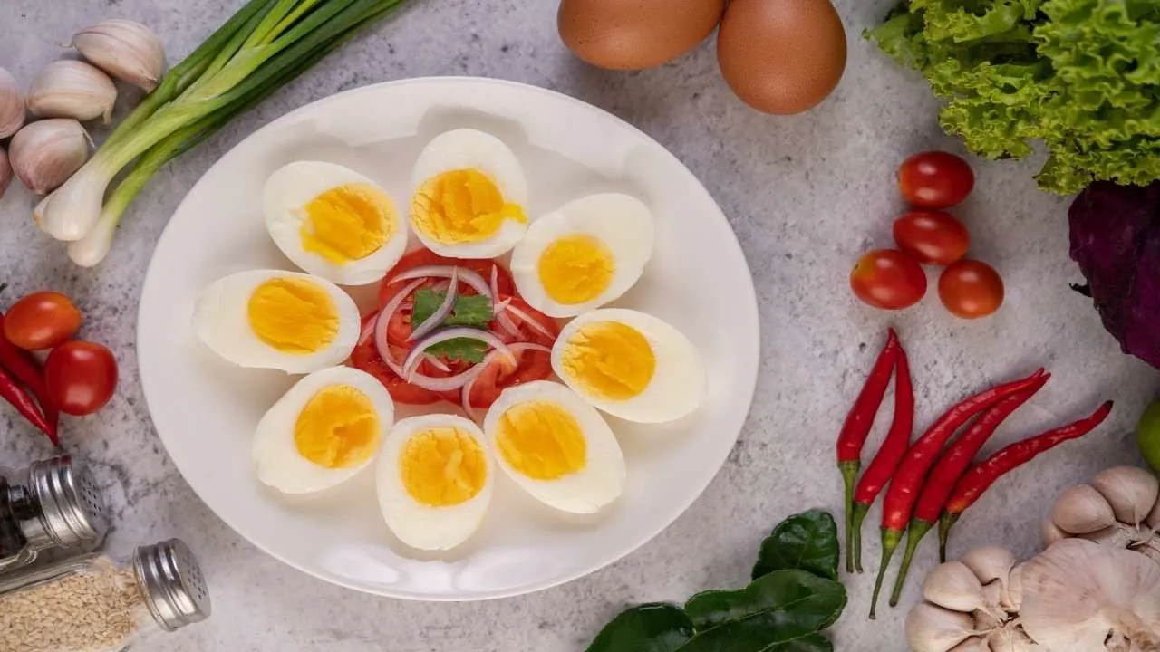 Boiled eggs