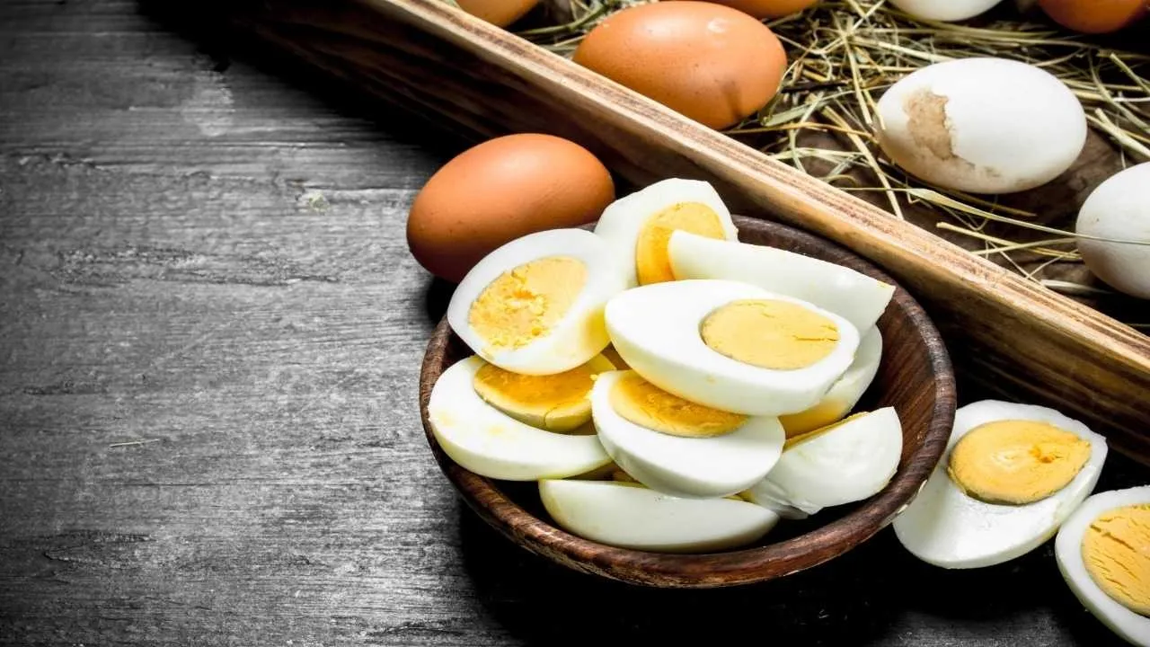 Boiled eggs