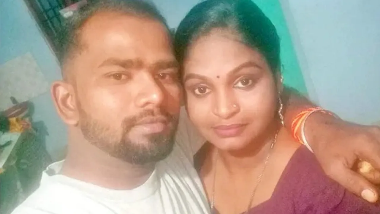 Mother of three children, having an extramarital affair with a young man in Tamil Nadu