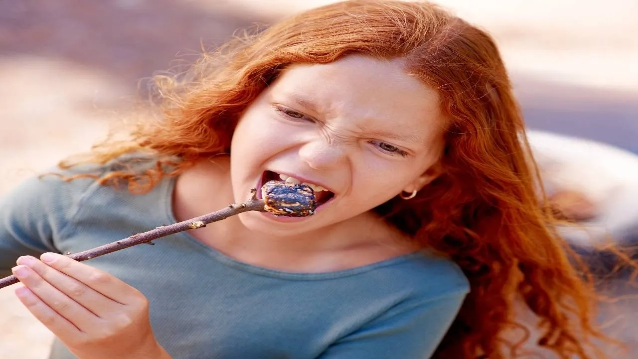 Sweets immediately after eating