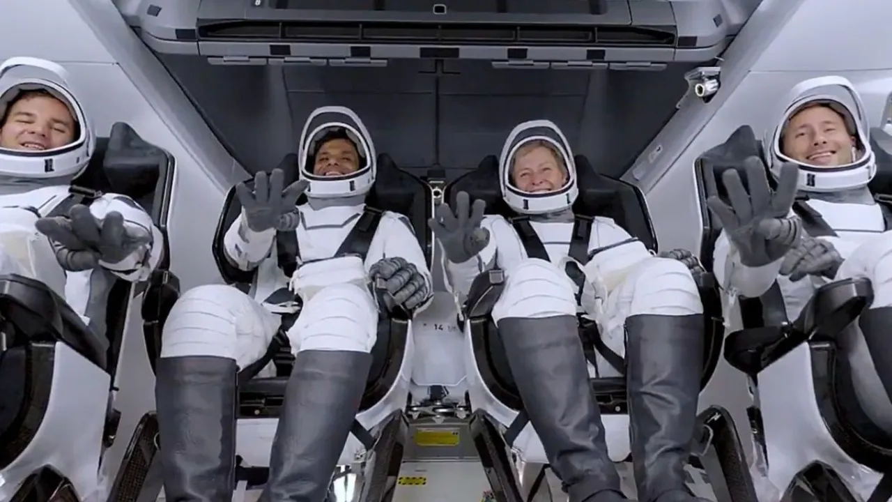 Axiom-4 Undocks From ISS, Astronauts On Their Way Home