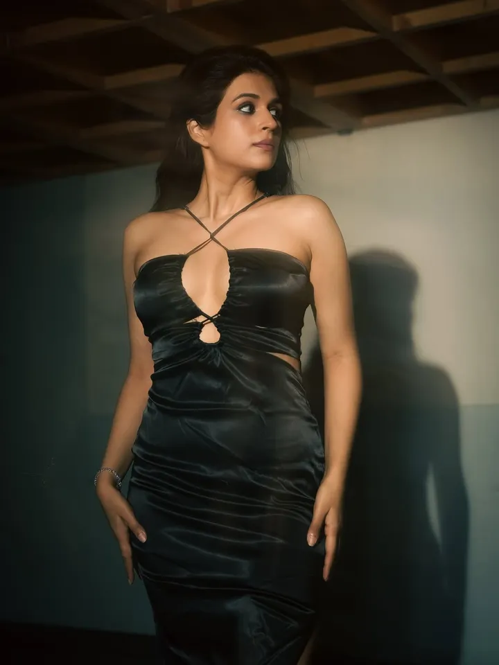 Shraddha Das in black pic three