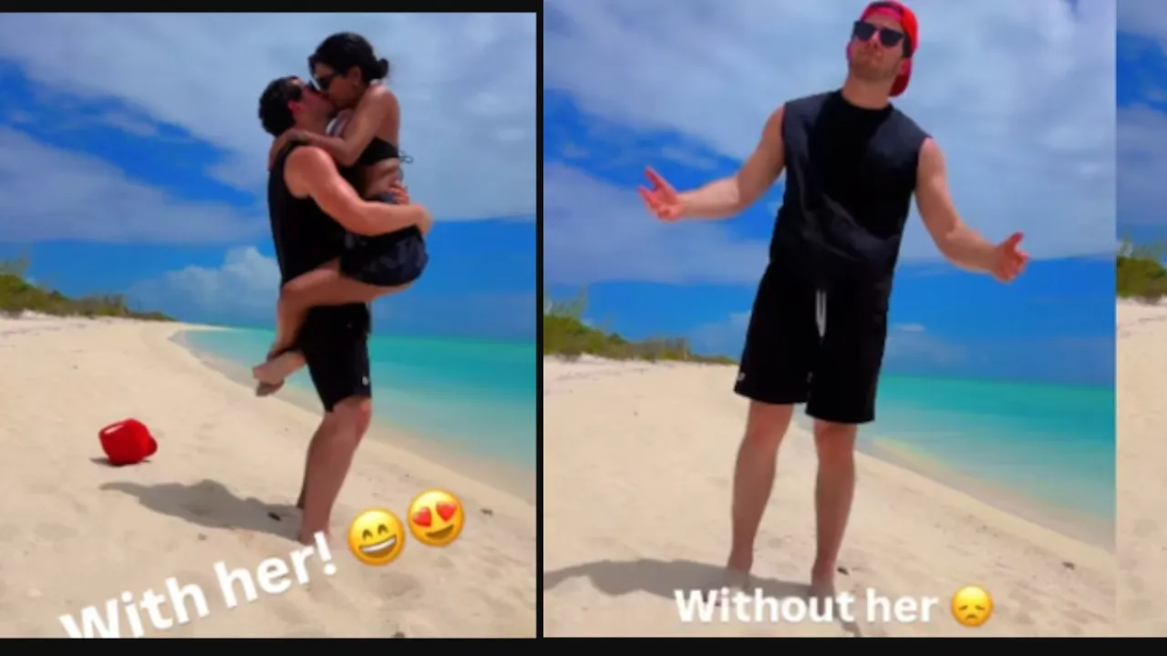 Priyanka chopra beach vacation