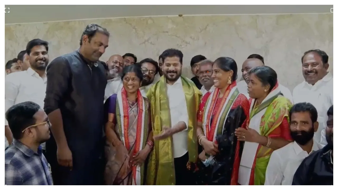 Jadcharla Municipal Chairman joins Congress