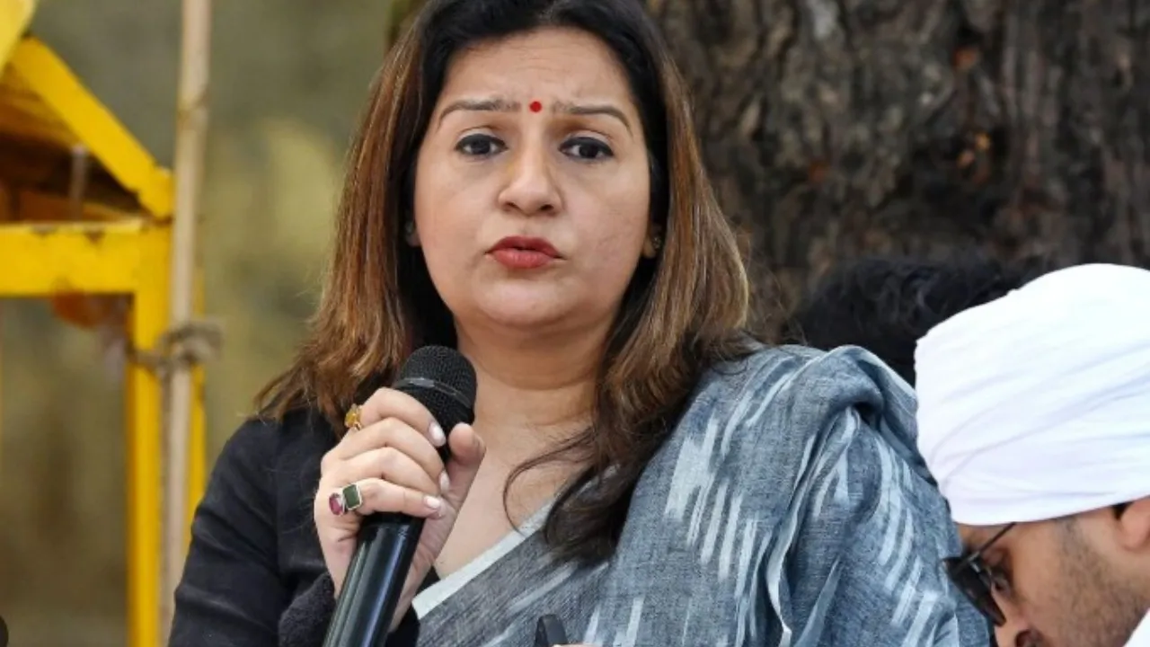 MP Priyanka Chaturvedi