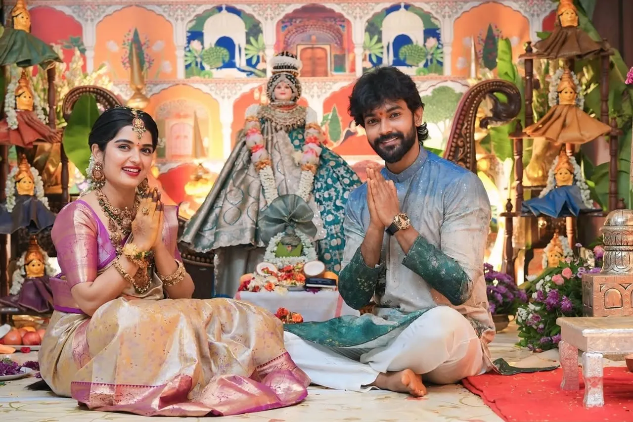 Priyanka jain Varalakshmi Vratam pic eight