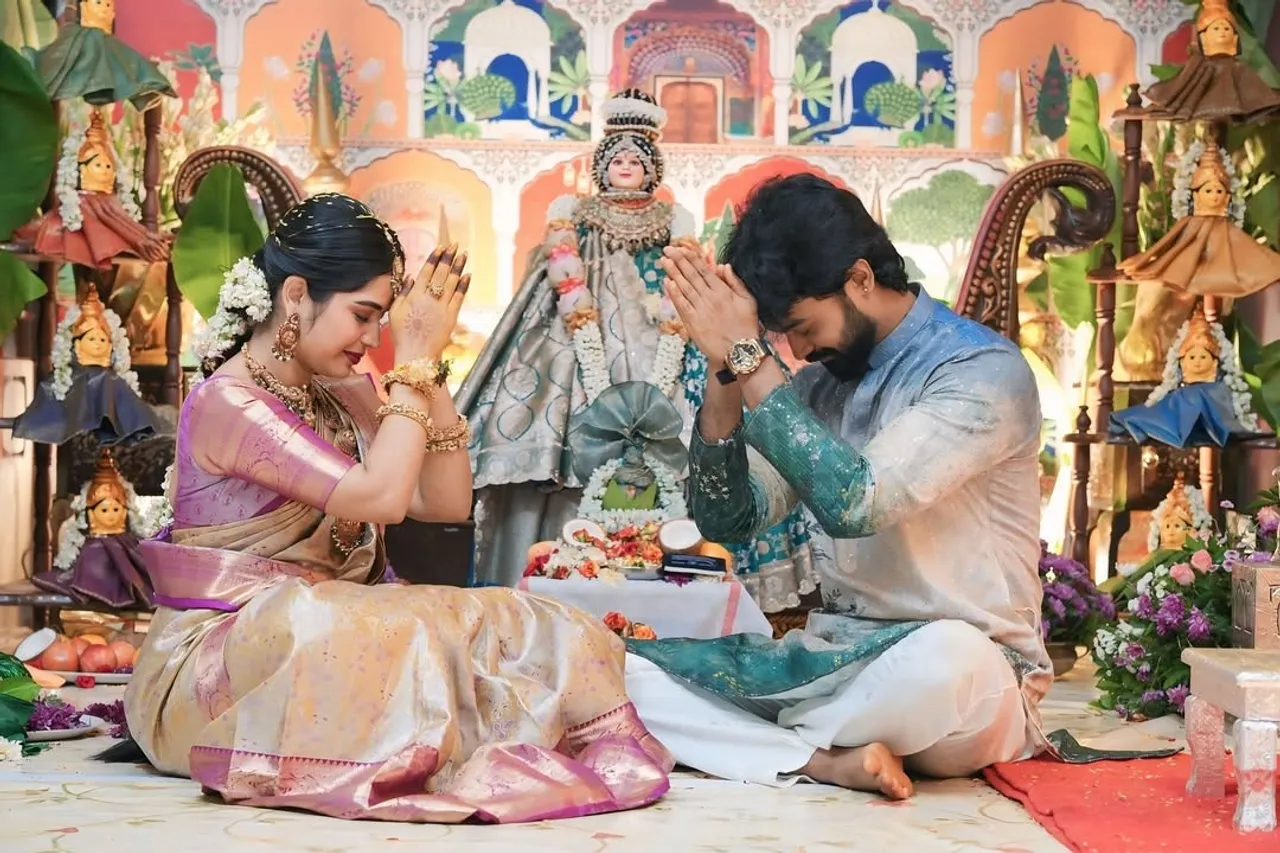 Priyanka jain Varalakshmi Vratam pic six